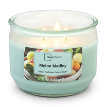 Mainstays Melon Medley Scented 3 Wick Candle, 11.5 oz.