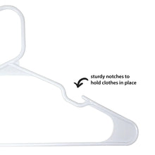 Mainstays Plastic Clothes Hangers, 50-Count, Lightweight & Durable for Everyday Use