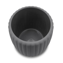 Mainstays Rubberized Plastic Ribbed Toothbrush Holder, Grey
