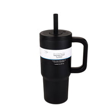 Mainstays 20 oz Stainless Steel Double Wall Tumbler , Straw Lid