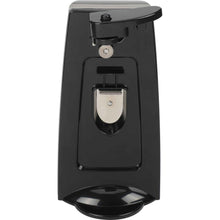 Mainstays Can Opener and Knife Sharpener, Bottle Opener with Removable Cutting Lever Black