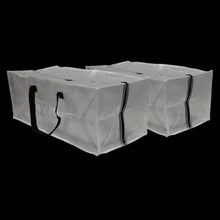 Mainstays Heavy Duty Storage and Moving Bag, Clear, 20 Gallon, 2 Pack