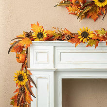 MapleLeafandSunflowerGarland5 - USA Mega Market