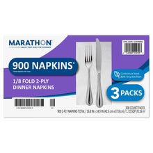 MarathonDinnerNapkin_18Fold_2-Ply_300-count_3-pack1 - USA Mega Market