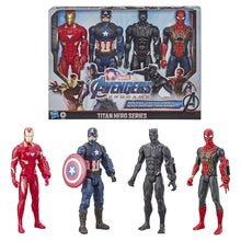 Marvel-Avengers-Titan-Hero-Series-Captain-America-Iron-Spider-Black-Panther-and-Iron-Man-Kids-To_7203_1 - USA Mega Market
