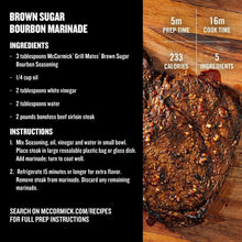 McCormick Grill Mates Brown Sugar Bourbon Seasoning 9.5 oz.