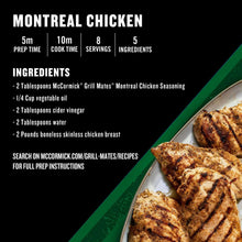 McCormick Grill Mates Montreal Chicken Seasoning, 10.87 oz.