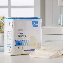McKesson Ultra Incontinence Briefs - Absorbent, Disposable, Unisex - XL, 15 Count, 4 Packs, 60 Total
