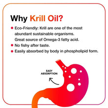 MegaRed Omega-3 Krill Oil Dietary Supplement Softgels, 500 mg, 90 Count