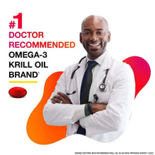 MegaRed Omega-3 Krill Oil Dietary Supplement Softgels, 500 mg, 90 Count