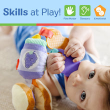 Melissa & Doug Multi-Sensory PB&J Take-Along Clip-On Infant Toy