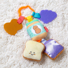 Melissa & Doug Multi-Sensory PB&J Take-Along Clip-On Infant Toy
