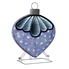 Member's Mark 32" Pre-Lit Silver Infinity Light Ornament Decor