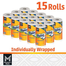 Member's Mark Select & Tear 2-Ply Paper Towel 15 rolls, 150 sheets/roll