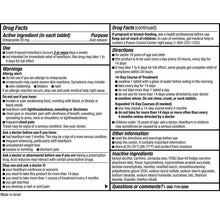 Member’s Mark Wildberry Mint Omeprazole Tablets 20 mg, 42 Count