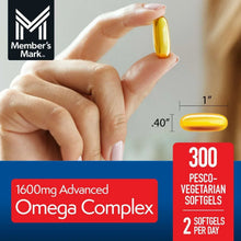 Member-sMark1600mg-AdvancedOmegaComplexSoftgels-300ct-1-_3 - USA Mega Market