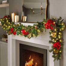 Member-sMark9-RedPre-LitDecoratedGarland3-_1 - USA Mega Market