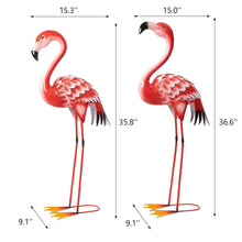 Member-sMarkMetalFlamingoStatues-Setof2-_6 - USA Mega Market