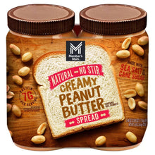 Member-sMarkNaturalCreamyPeanutButter-40oz-2pk-_1 - USA Mega Market