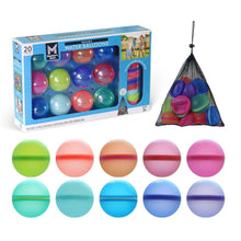 Member's Mark Self-Sealing Reusable Water Balloons with Mesh Storage Bag, 20 pc.