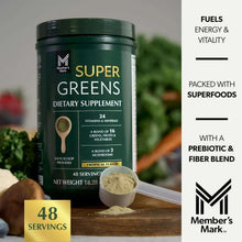 Member’s Mark Super Greens Powder, Tropical Flavor, 18.28 oz, 48 Servings