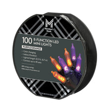 Luces LED pequeñas Member's Mark para Halloween, 100 unidades, cambian de color, longitud iluminada de 6,8 m (22,3 pies). 