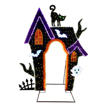 Arco de casa embrujada preiluminado Member's Mark de 10 pies 