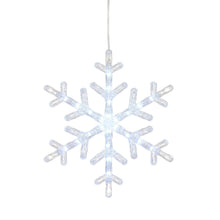 Member's Mark 10ct LED Snowflake Lights, 18' Lighted Length
