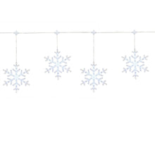 Member's Mark 10ct LED Snowflake Lights, 18' Lighted Length