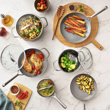Member's Mark 11-Piece Modern Tri-Ply Cookware Set with Ceramic Coating