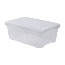 Member's Mark 13 Quart Clear Storage Containers, 10.9" D x 16.4" W x 6.4" H, 4-Pack