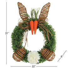 Member’s Mark 22" Woven Bunny Wreath