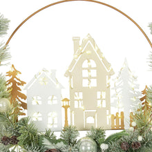 Member's Mark 24" Pre-Lit Village Wreath