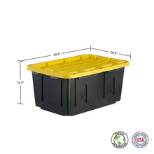 Member_sMark27GallonHeavy-DutyBlackandYellowStorageTote7 - USA Mega Market
