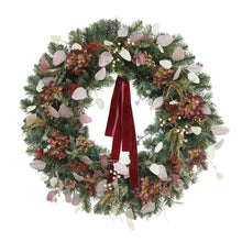 Member's Mark 36" Pre-Lit Burgundy Wreath