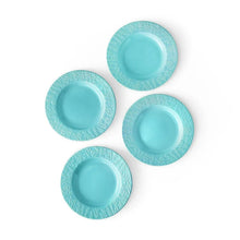 Member's Mark 4-Piece Ceramic Floral Texture Salad Plates