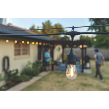 Member's Mark 48' Outdoor LED Café String Lights, 24 Bulbs