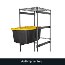 Member's Mark 5-Tier Storage Tote Rack, 23.2"W x 31"D x 69.5"H
