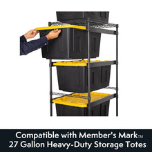 Member's Mark 5-Tier Storage Tote Rack, 23.2"W x 31"D x 69.5"H