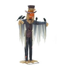 Espantapájaros animado preiluminado Member's Mark de 8 pies 