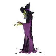 Marca del miembro 9' Bruja lanzadora de hechizos animada y preiluminada 