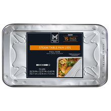 Member's Mark Aluminum Steam Table Pan Lids, Full Size 15 ct.