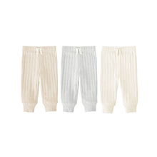 Pantalón de canalé de algodón orgánico Member's Mark Baby, paquete de 3 unidades