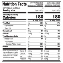 Member's Mark Cheese, Fruit and Nut Snacks, 12 pk.