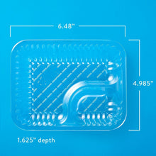 Member's Mark Clear 2-Compartment Nacho Trays 6.5" x 5", 200 ct.