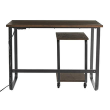 Member_sMarkDakota2-PieceWritingDeskandC-TableSet_DarkBrown3 - USA Mega Market