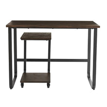 Member_sMarkDakota2-PieceWritingDeskandC-TableSet_DarkBrown5 - USA Mega Market
