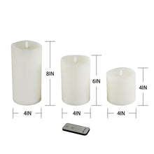 Member's Mark Flameless Moving LED Wax Candles, 3 pc.