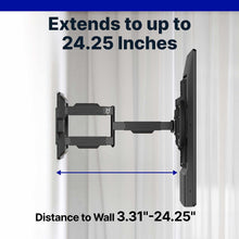 Member's Mark Full Motion Extended TV Wall Mount with Articulating Dual Swivel Arms for 32"-100" TVs
