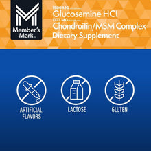 Member’s Mark Glucosamine HCl and Chondroitin/MSM Complex Tablets, 220 ct.